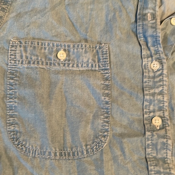 Lauren Ralph Lauren- Women’s Chambray Denim Jumpsuit- Size 00 - Picture 3 of 5